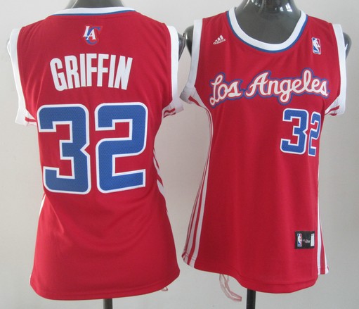  NBA Women Los Angeles Clippers 32 Blake Griffin Swingman Red Jersey